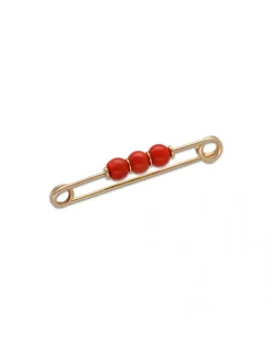 Outlet Alfiler Oro Amarillo Coral Broches Y Alfileres | Para Ella