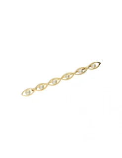 Outlet Alfiler Oro Amarillo Y Perlas Para Ella | Broches Y Alfileres