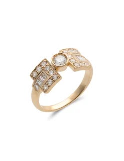 Best Anillo Oro Amarillo Y Diamantes Para Ella | Anillos