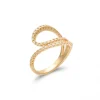 Clearance Anillo Oro Amarillo Y Diamantes Para Ella | Anillos