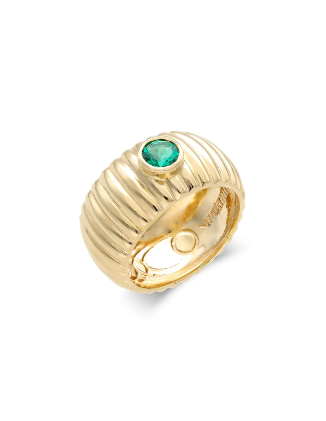 Discount Anillo Oro Amarillo Y Esmeralda Para Ella | Anillos