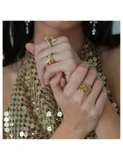 New Anillo Oro Amarillo-Blanco Y Diamantes Para Ella | Piezas Únicas