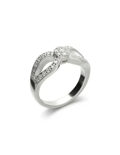 Online Anillo Oro Blanco Y Diamantes Para Ella | Anillos