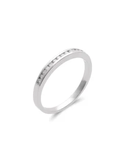 Discount Anillo Oro Blanco Y Diamantes Para Ella | Anillos