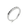 Outlet Anillo Oro Blanco Y Diamantes Black Diamonds | Para Ella