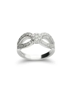 Online Anillo Oro Blanco Y Diamantes Para Ella | Anillos