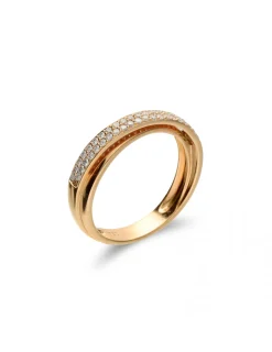 Sale Anillo Oro Rosa Y Diamantes Para Ella | Anillos