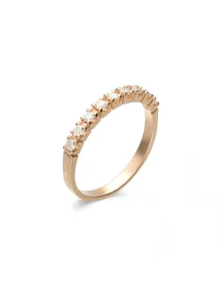 Discount Anillo Oro Rosa Y Diamantes Para Ella | Anillos