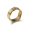 Fashion Anillo Oro Tricolor Anillos | Para Ella