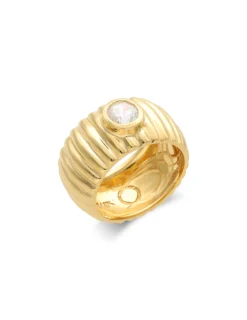 Best Anillo Plata Chapada Y Circonita Para Ella | Anillos