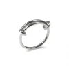 Outlet Anillo Plata Nudo Corredizo Anillos | Para Ella