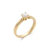 Online Anillo-Solitario Oro Amarillo Y Diamante Para Ella | Solitarios