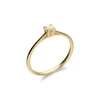 Outlet Anillo-Solitario Oro Amarillo Y Diamante Para Ella | Solitarios