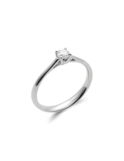 Best Anillo-Solitario Oro Blanco Y Diamante Para Ella | Solitarios