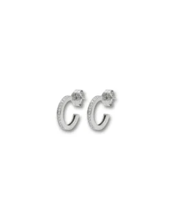Online Argollas Oro Blanco Y Diamantes Para Ella | Pendientes