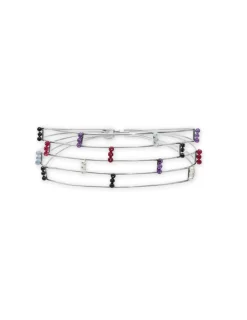 Sale Choker De Plata Y Piedras De Color Eclipsia | Para Ella