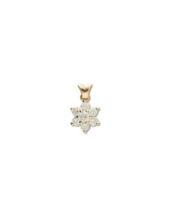 Online Colgante Oro Amarillo Y Diamantes Para Ella | Colgantes