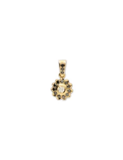 Online Colgante Oro Amarillo Y Diamantes Black Diamonds | Para Ella