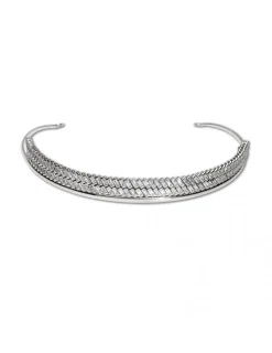 Hot Diadema Novia Plata Espiga Para Ella | Complementos