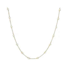 Outlet Gargantilla Oro Amarillo Y Perlas Gargantillas | Para Ella