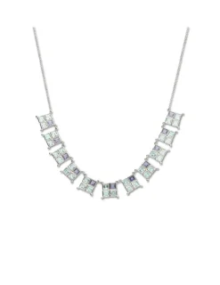 Best Gargantilla Oro Blanco, Iolita Y Aguamarina Para Ella | Collares Y Gargantillas