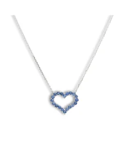 Clearance Gargantilla Oro Blanco Y Zafiros Para Ella | Collares Y Gargantillas