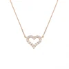 Online Gargantilla Oro Rosa Corazón Para Ella | Collares Y Gargantillas