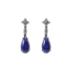 Fashion Pendientes Diamantes y Tanzanitas Pendientes | Pendientes