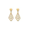 Outlet Pendientes Oro Amarillo Para Ella | Pendientes