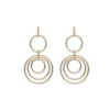 Clearance Pendientes Oro Amarillo Aros Para Ella | Pendientes
