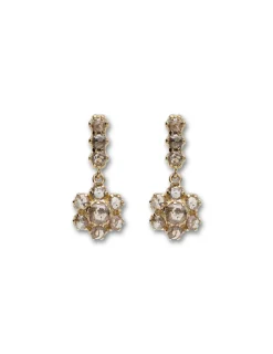 New Pendientes Oro Amarillo Y Diamantes Para Ella | Pendientes