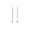 Discount Pendientes Oro Amarillo Y Perlas Para Ella | Pendientes
