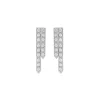 Fashion Pendientes Oro Blanco Y Diamantes Para Ella | Pendientes
