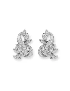 Best Pendientes Oro Blanco Y Diamantes Para Ella | Pendientes