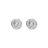 Discount Pendientes Oro Blanco Y Diamantes Para Ella | Pendientes