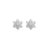 Sale Pendientes Oro Blanco Y Diamantes Para Ella | Pendientes
