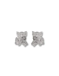 Online Pendientes Oro Blanco Y Diamantes Para Ella | Pendientes