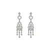 Sale Pendientes Oro Blanco Y Diamantes Para Ella | Pendientes