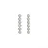 Sale Pendientes Oro Blanco Y Diamantes Para Ella | Pendientes