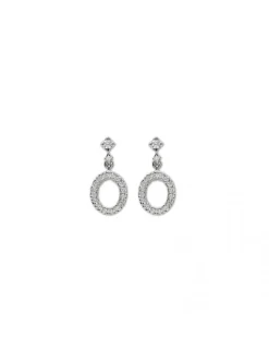 Best Pendientes Oro Blanco Y Diamantes Para Ella | Pendientes