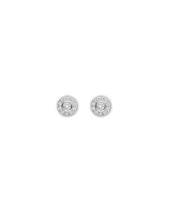 Sale Pendientes Oro Blanco Y Diamantes Para Ella | Pendientes