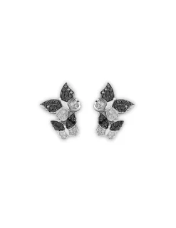 Best Pendientes Oro Blanco Y Diamantes Black Diamonds | Para Ella