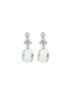 Online Pendientes Plata, Circonitas Y Cuarzo Para Ella | Pendientes