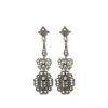 Discount Pendientes Plata y Oro Con Diamantes Para Ella | Pendientes