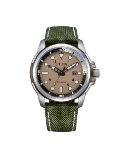 Clearance Reloj Eco Drive AW1801-19X Sea Land Para Él