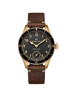 Outlet Reloj Khaki Aviation Pilot Pioneer Bronze H76709530 Para Él