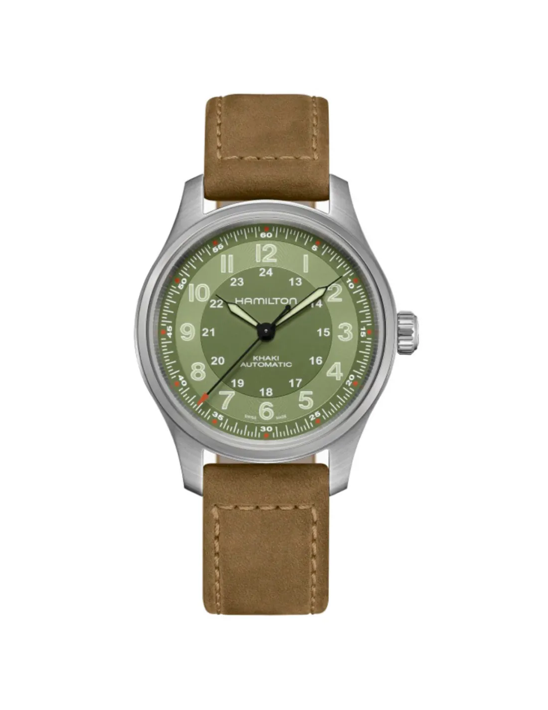 Fashion Reloj Khaki Field Titanium Auto H70545560 Para Él