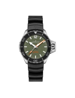Online Reloj Khaky Navy Frogman Auto H77455360 Para Él