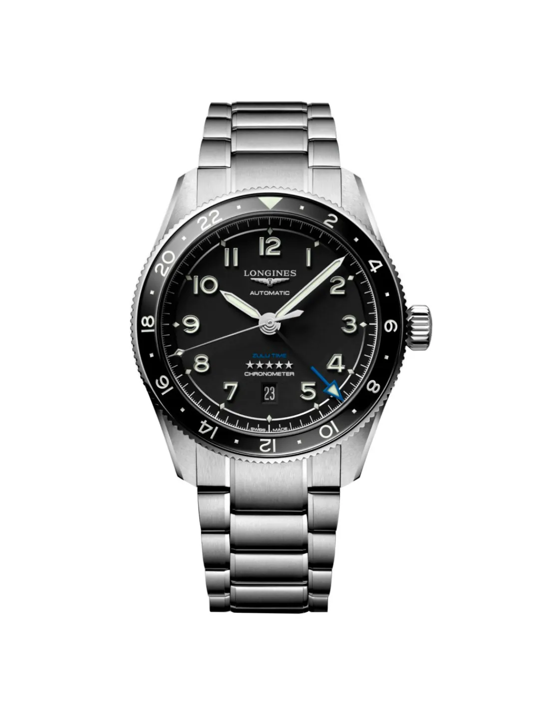 New Reloj Spirit Zulu Time L3.812.4.53.6 Para Él