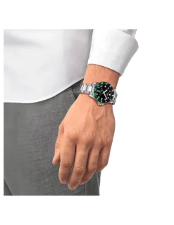 Outlet Reloj Seastar 1000 Quartz GMT T120.852.11.051.00 Para Él